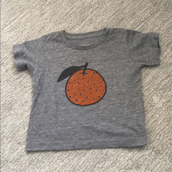 Mochi Kids Orange Tee 12-18 Months - Picture 1 of 4